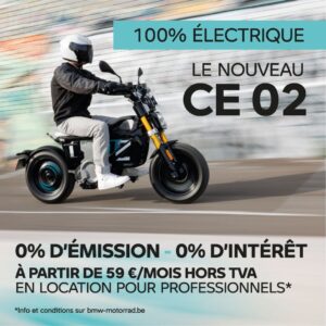 ELECTRIC URBAN MOBILITY. BMW CE 02